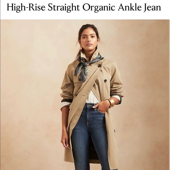 Banana Republic Denim - NWT • Banana Republic • High Rise • Straight • 29P